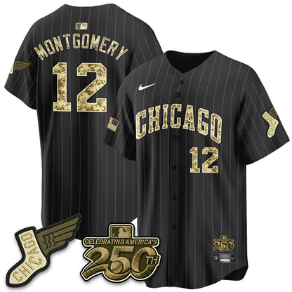 Chicago White Sox Armed Force Day 2026 Vapor Limited Jersey - Stitched