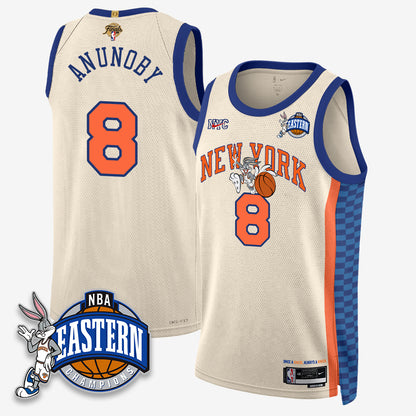 New York Knicks 2026 NBA Finals x Bunny Vapor Jersey - Stitched