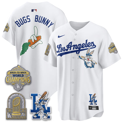 Los Angeles Dodgers Bunny Vapor Limited Jersey - All Stitched