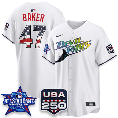 Tampa Bay Rays 2026 All Star Edition Vapor Jersey - Stitched