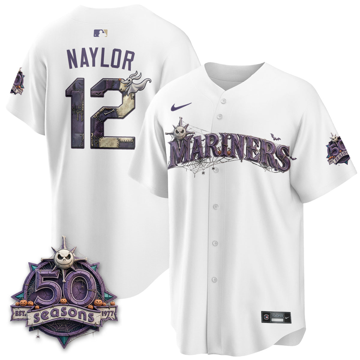 Seattle Mariners Nightmare Edition Vapor Limited Jersey - Printed