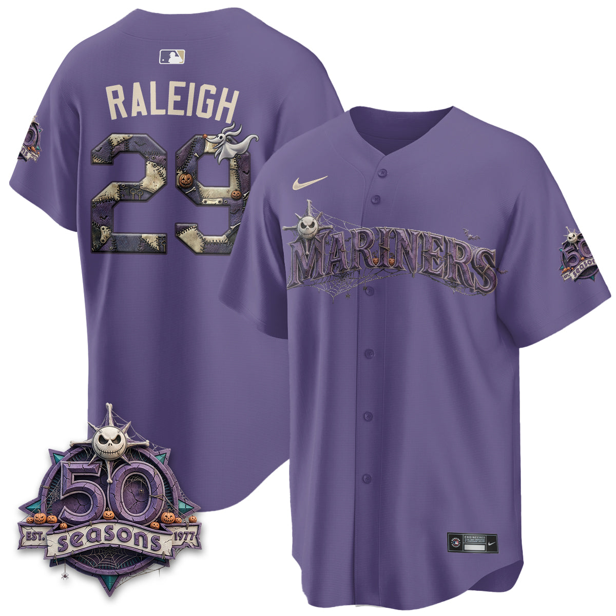 Seattle Mariners Nightmare Edition Vapor Limited Jersey - Printed