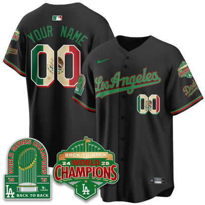 CUSTOM LAD Mexico Vapor Limited Jersey - 9x & B2B Champs - Stitched