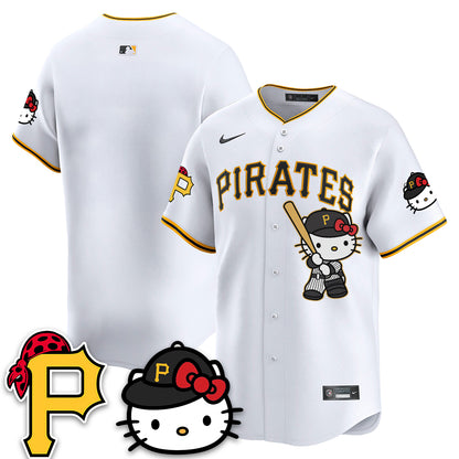 Pittsburgh Pirates x Meow KT Vapor Limited Jersey - Stitched