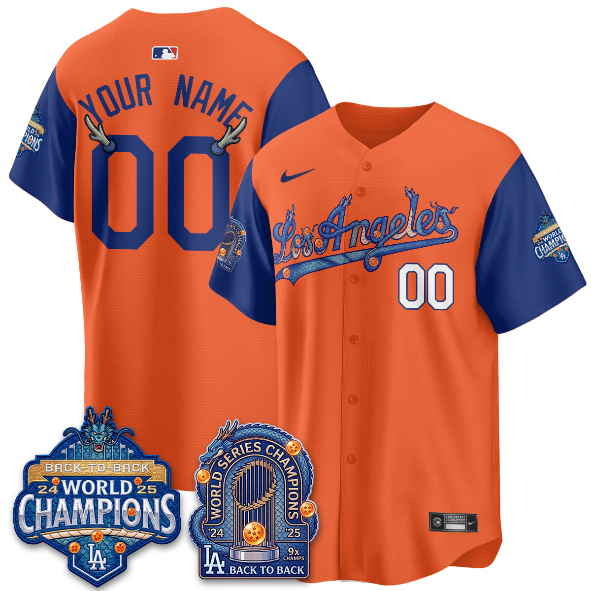 Los Angeles Dodgers x DB Night 2026 Vapor Custom Jersey - Stitched