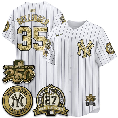 New York Yankees Salute to Service 2026 Vapor Limited Jersey - Stitched