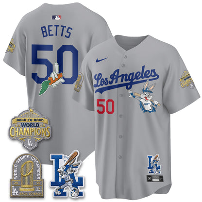 Los Angeles Dodgers Bunny Vapor Limited Jersey - All Stitched