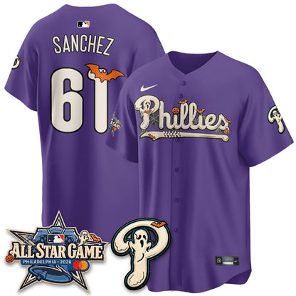 Philadelphia Phillies Halloween 2026 Vapor Limited Jersey - Stitched