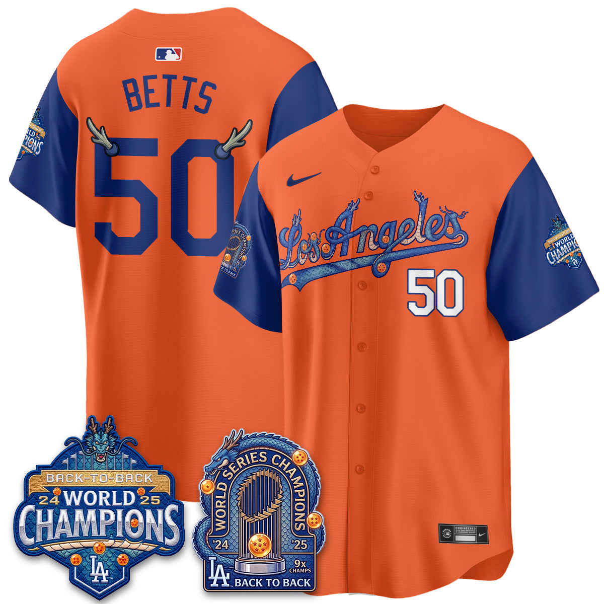 Los Angeles Dodgers x DB Night 2026 Vapor Jersey - Stitched