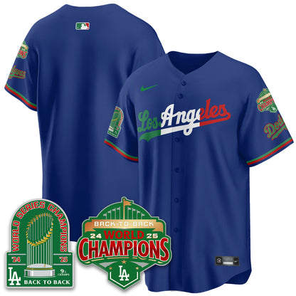 LAD Mexico Vapor Limited Jersey - 9x & B2B Champs - Stitched