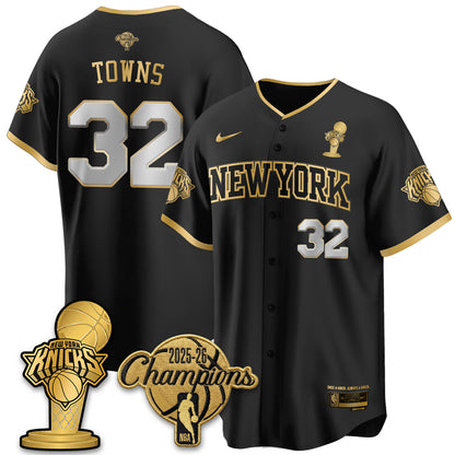 New York Knicks 2026 NBA Champions Vapor Jersey - Stitched