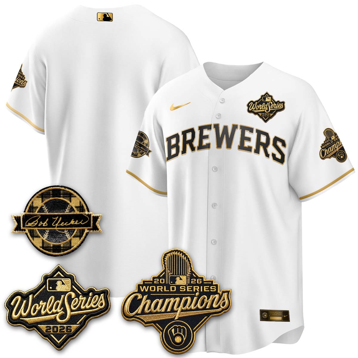 MIL 2026 WS Champions - Bob Patch Vapor Edition - Stitched-NQD (NAV9)