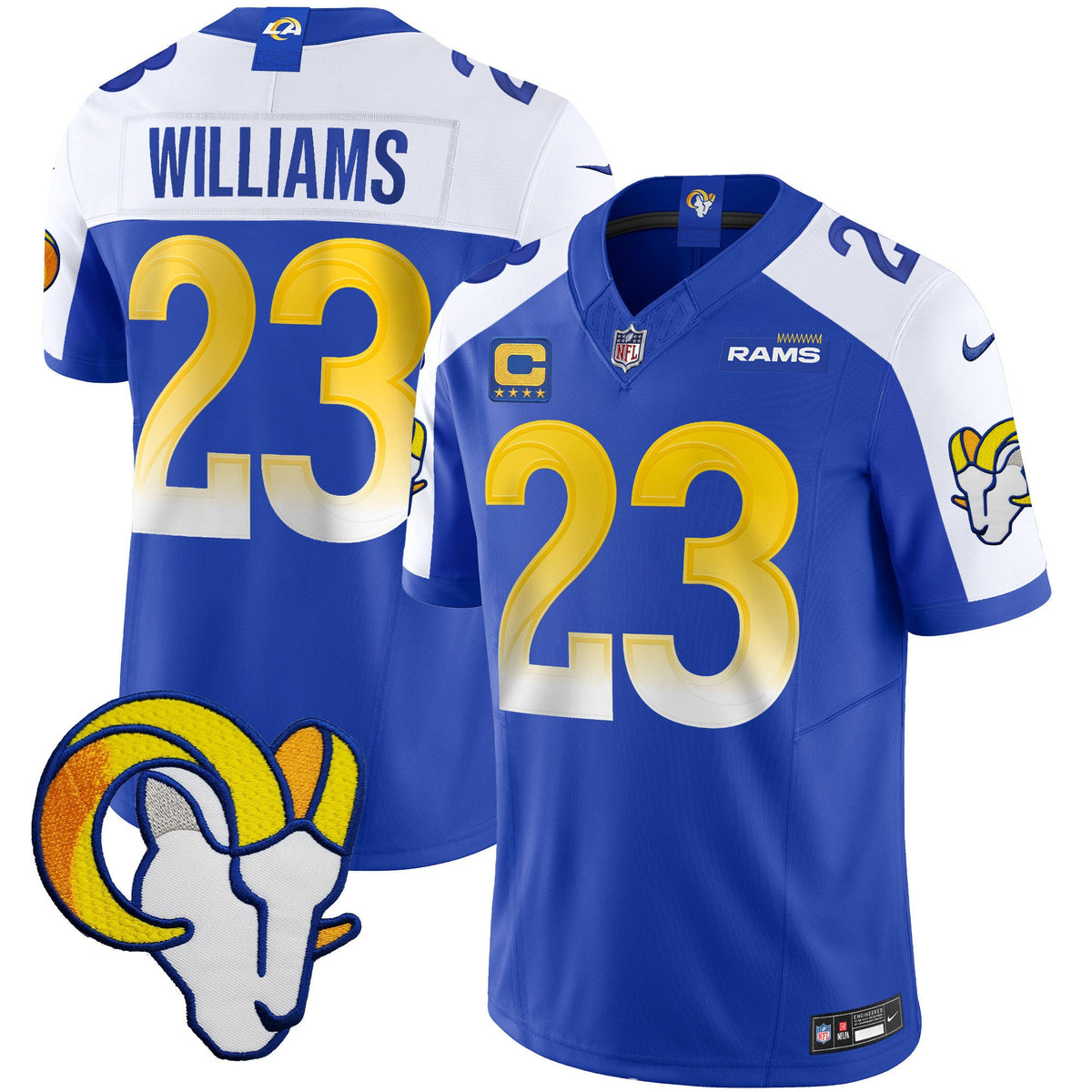 Men's Rams Vapor Limited Jersey V2 - All Stitched