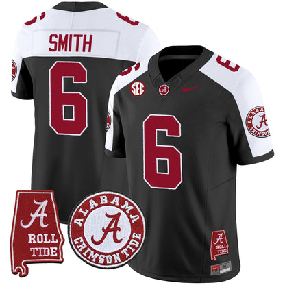 Men's Alabama Crimson Tide Vapor Limited Jersey V4 - Alabama Map - All Stitched