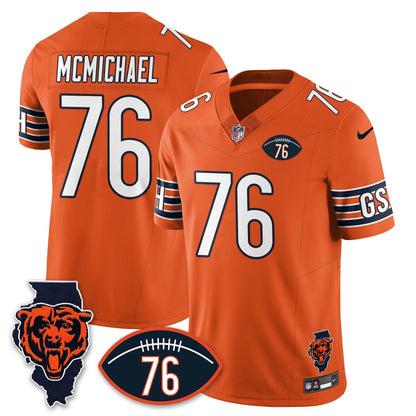CHI Honor Steve McMichael Jersey - Stitched