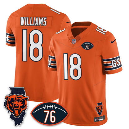CHI Honor Steve McMichael Jersey - Stitched