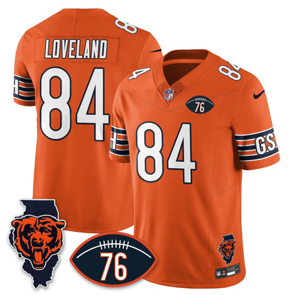 CHI Honor Steve McMichael Jersey - Stitched
