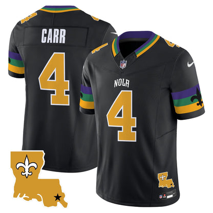 Men's Saints 2025 New Orleans City Vapor Limited Jersey - All Stitched