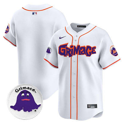 Men's Mets Grimace Vapor Premier Limited Jersey V2 - All Stitched