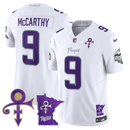 Men's Minnesota Vikings 2024 Prince Vapor Limited Jersey V2 - All Stitched