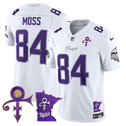 Men's Minnesota Vikings 2024 Prince Vapor Limited Jersey V2 - All Stitched