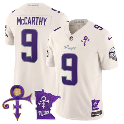 Men's Minnesota Vikings 2024 Prince Vapor Limited Jersey V2 - All Stitched