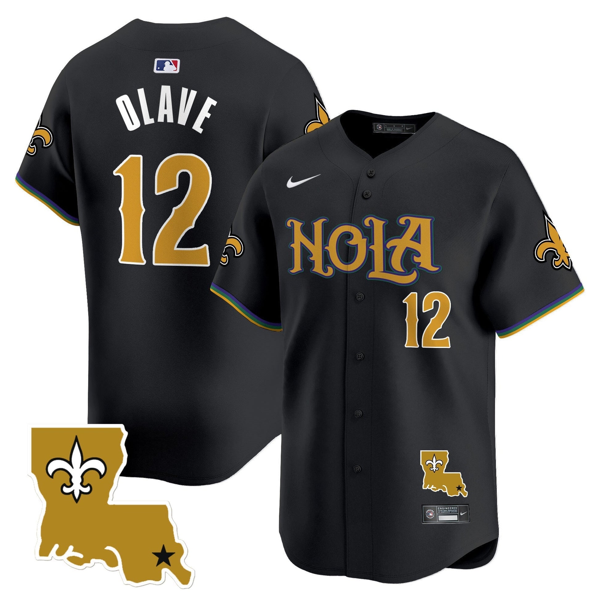 Men's Saints Vapor Premier Limited Jersey - All Stitched
