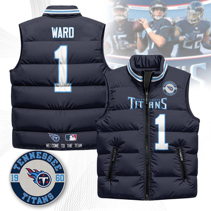 Tennessee Titans Unisex Puffer Vest