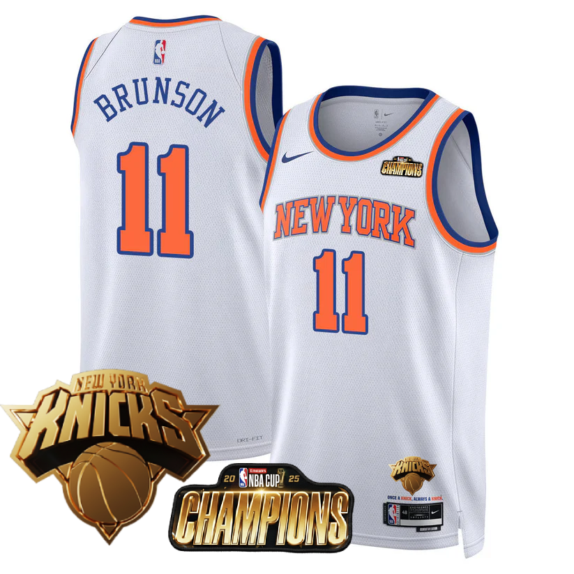 NYK 2025 Championship Jersey - Stitched