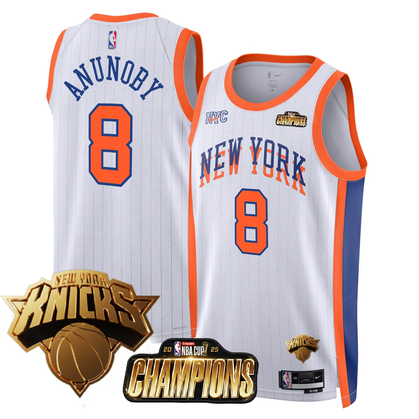 NYK 2025 Championship Jersey - Stitched