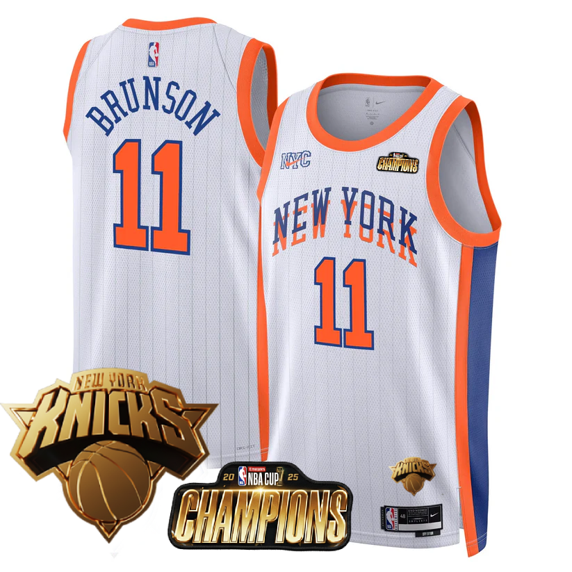 NYK 2025 Championship Jersey - Stitched