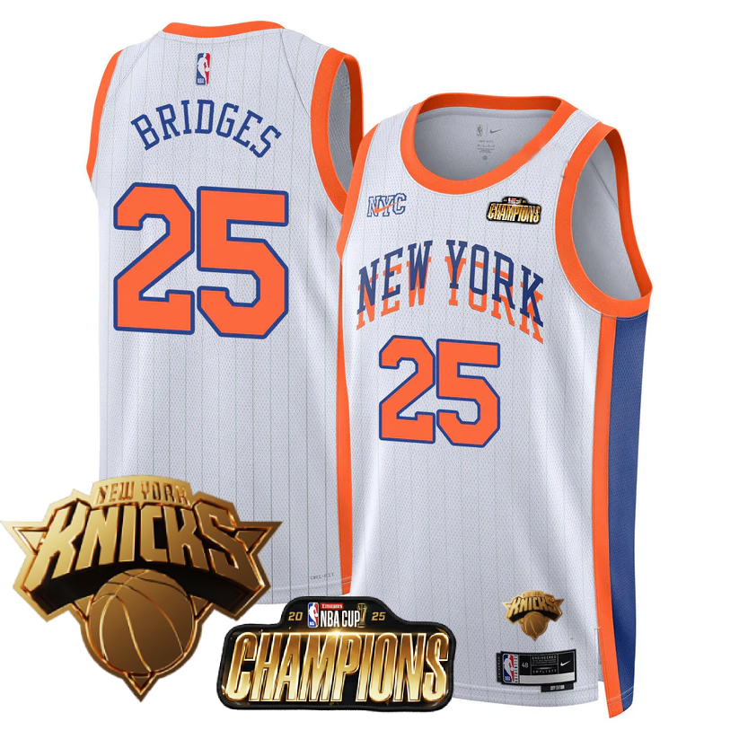 NYK 2025 Championship Jersey - Stitched
