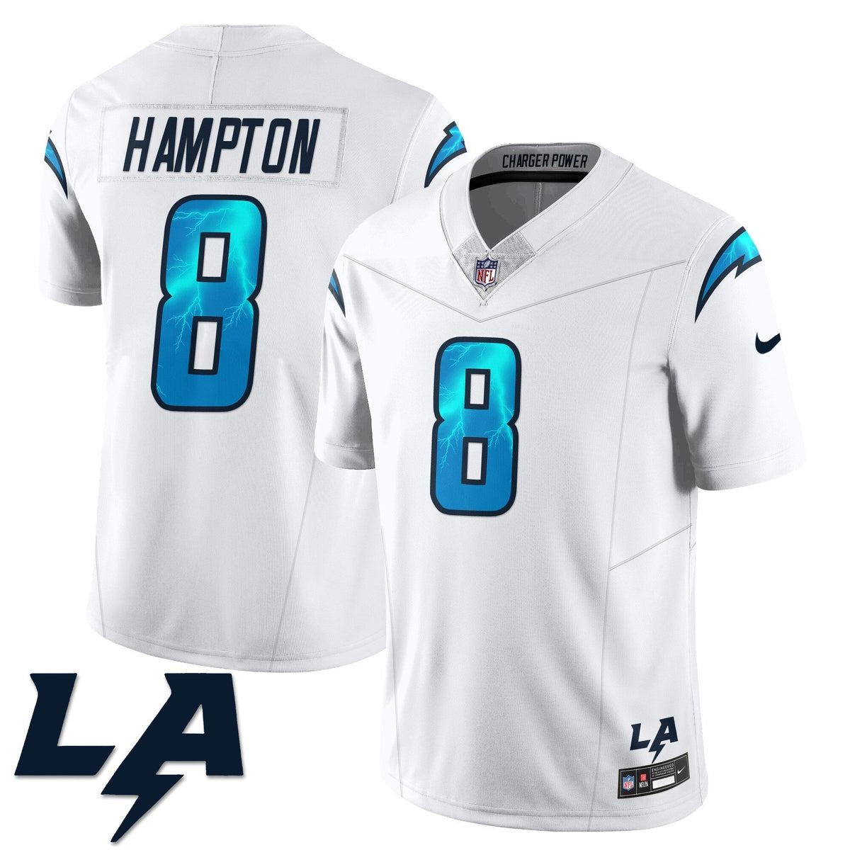 Los Angeles Chargers Rivarly Concept Jersey - All Stitched