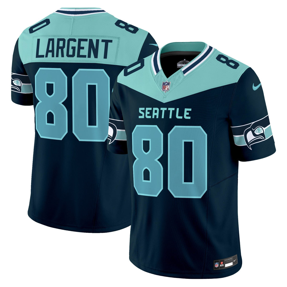 Men's Seahawks Seattle City Vapor Limited Jersey - All Stitched