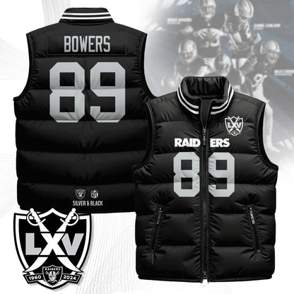 Las Vegas Raiders Unisex Puffer Vest