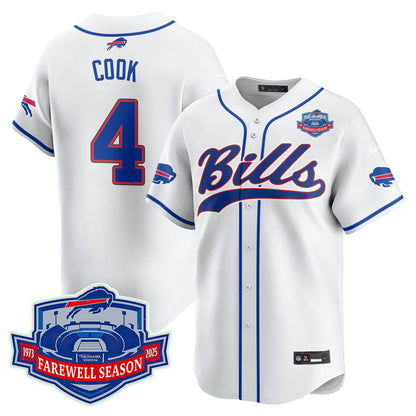 BUF 2025 Baseball Jersey Stitched - Farewell to Highmark Stadium