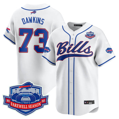 BUF 2025 Baseball Jersey Stitched - Farewell to Highmark Stadium