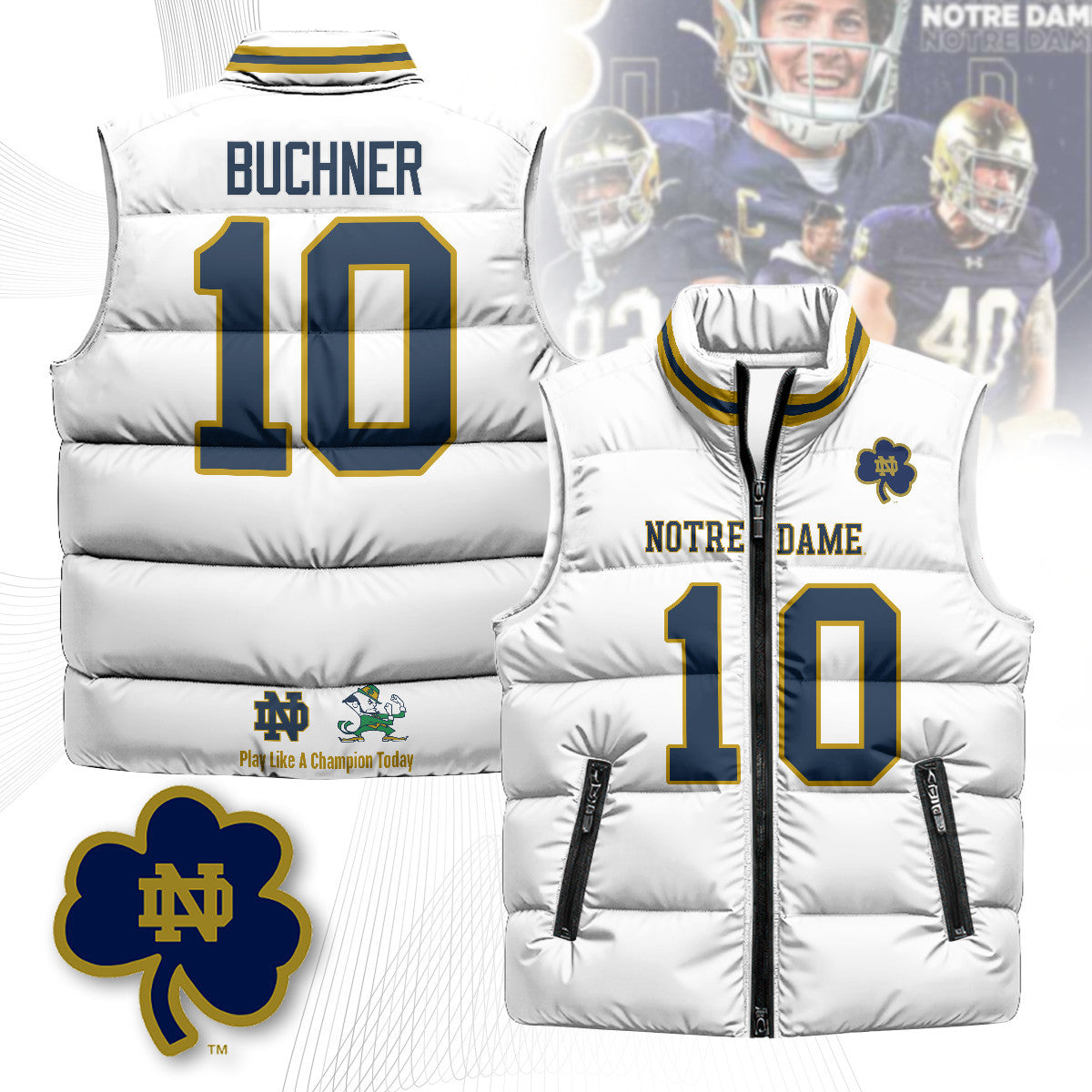 Notre Dame Fighting Irish Unisex Puffer Vest