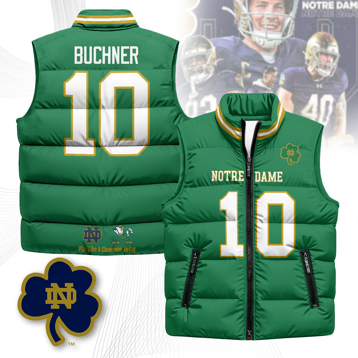 Notre Dame Fighting Irish Unisex Puffer Vest