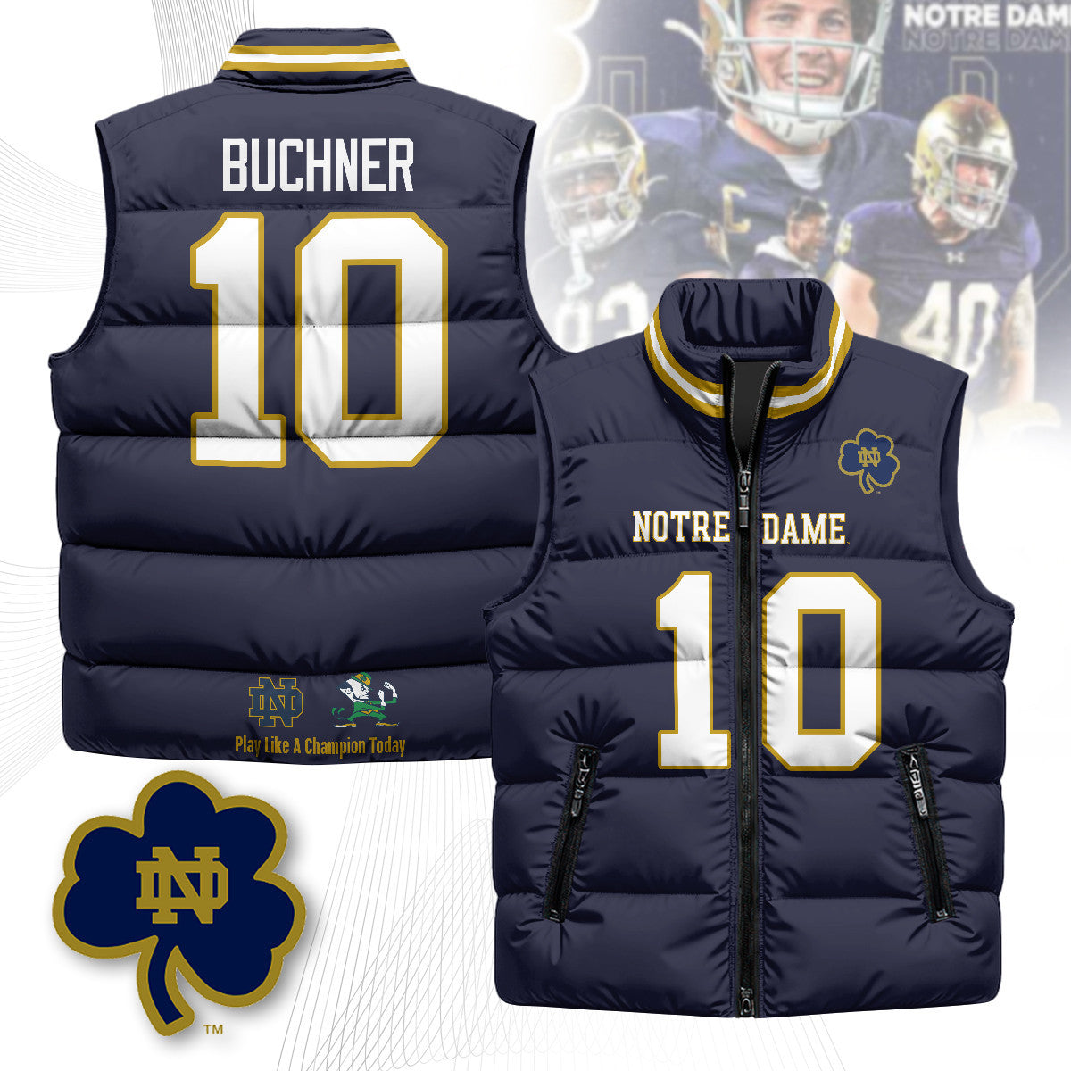 Notre Dame Fighting Irish Unisex Puffer Vest