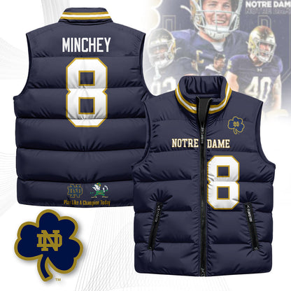 Notre Dame Fighting Irish Unisex Puffer Vest