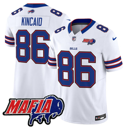 BUF 2025 Bills Mafia Patch Vapor Limited Jersey - Stitched