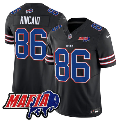 BUF 2025 Bills Mafia Patch Vapor Limited Jersey - Stitched