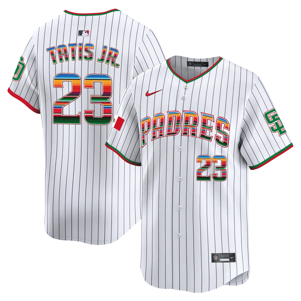 Men's San Diego Padres Mexico Premier Limited Jersey - All Stitched