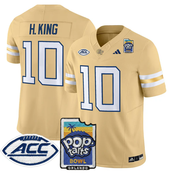 GTYJ 2025 PopTarts Bowl Patch Vapor Limited Jersey - Stitched