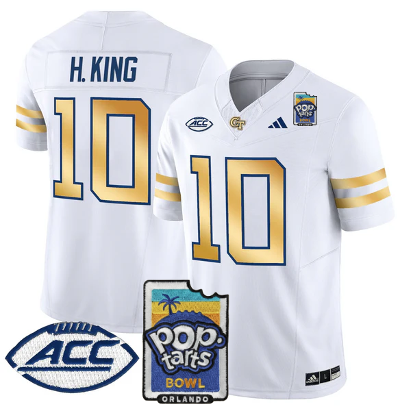 GTYJ 2025 PopTarts Bowl Patch Vapor Limited Jersey - Stitched