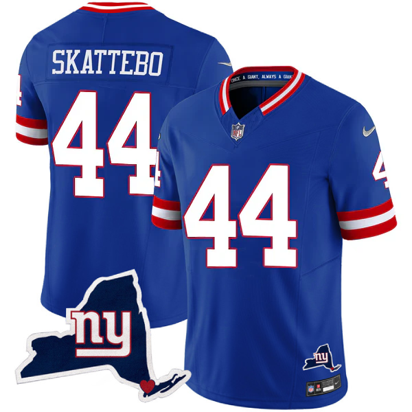 Cameron Skattebo #44 NYG Jersey - Stitched