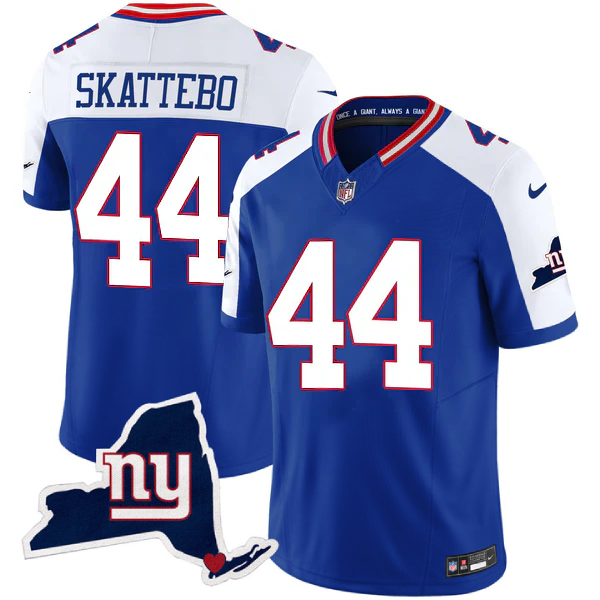 Cameron Skattebo #44 NYG Jersey - Stitched