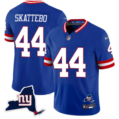 Cameron Skattebo #44 NYG Jersey - Stitched