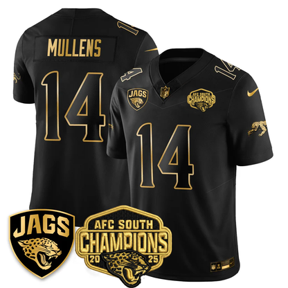 DET AFC South Division Champions Vapor Limited Throwback Jersey - Stitched